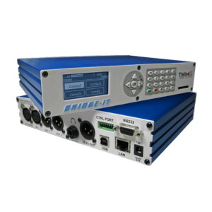 Tieline Bridge-IT II - Codec IP Estéreo com AES67 e SmartStream PLUS