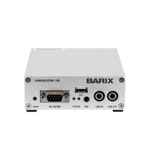 Barix Annuncicom 100 - Codec de Intercomunicação e Controle IP