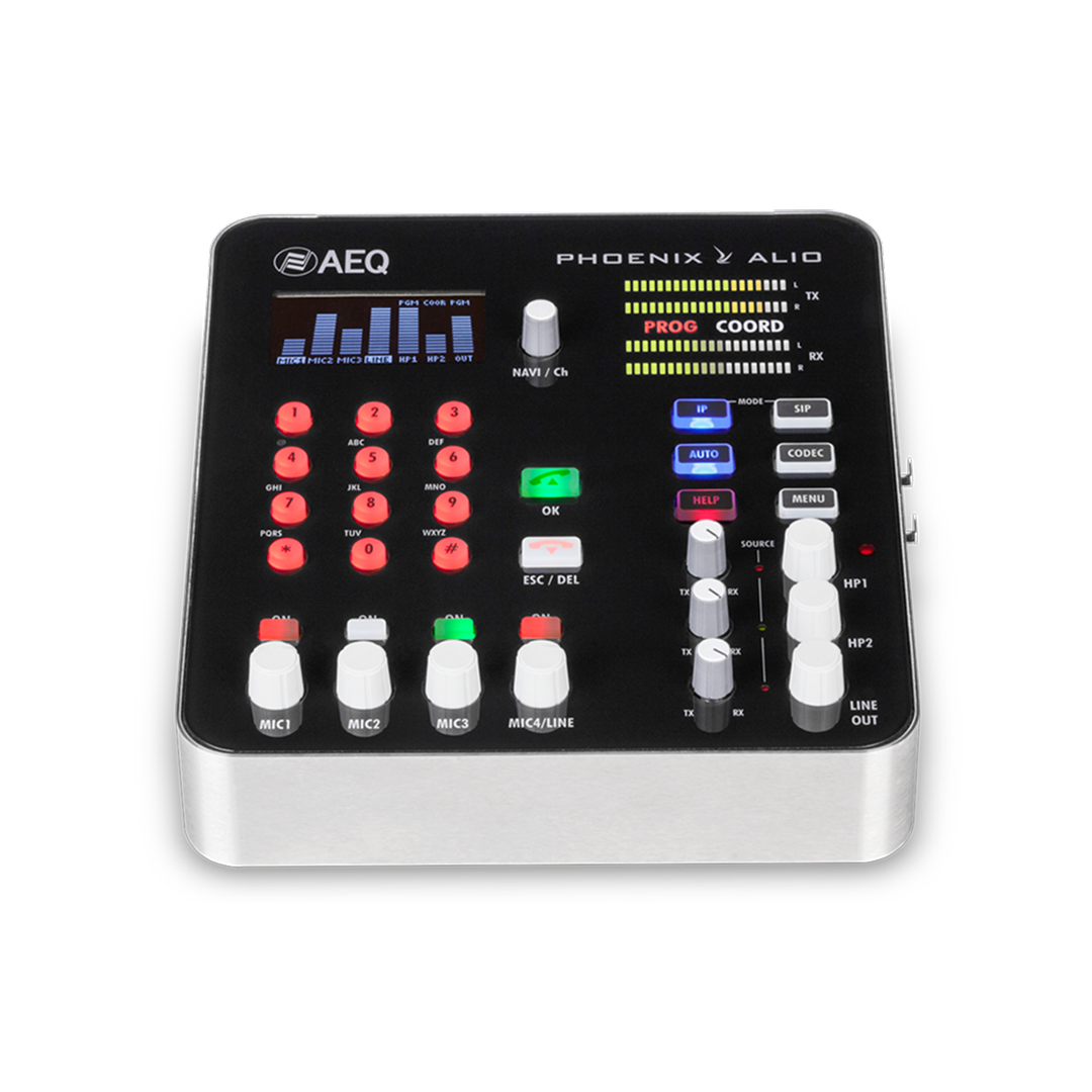 AEQ ALIO Codec Portátil IP | Transmissões Externas - SAVCOM