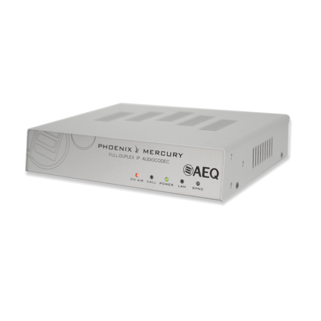 AEQ Phoenix Mercury Audiocodec IP | Conectividade Profissional - SAVCOM - Imagem 2