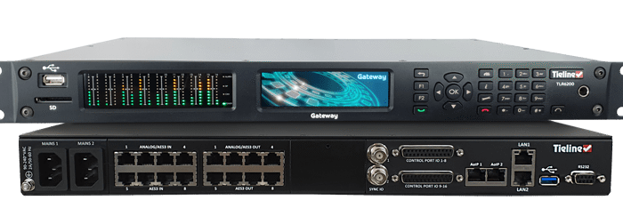 Tieline Gateway (4 / 8 / 16 Canais) - Codec IP Multicanal DSP