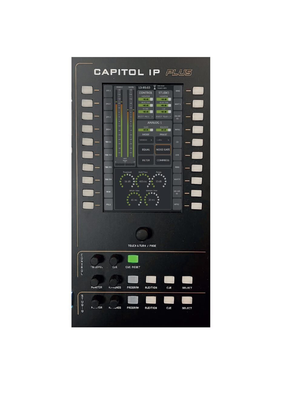 Console de Áudio Digital IP para Rádio - AEQ Capitol IP Plus