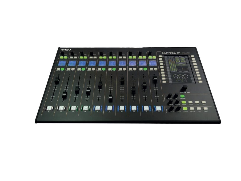 Console de Áudio Digital IP para Rádio - AEQ Capitol IP Plus