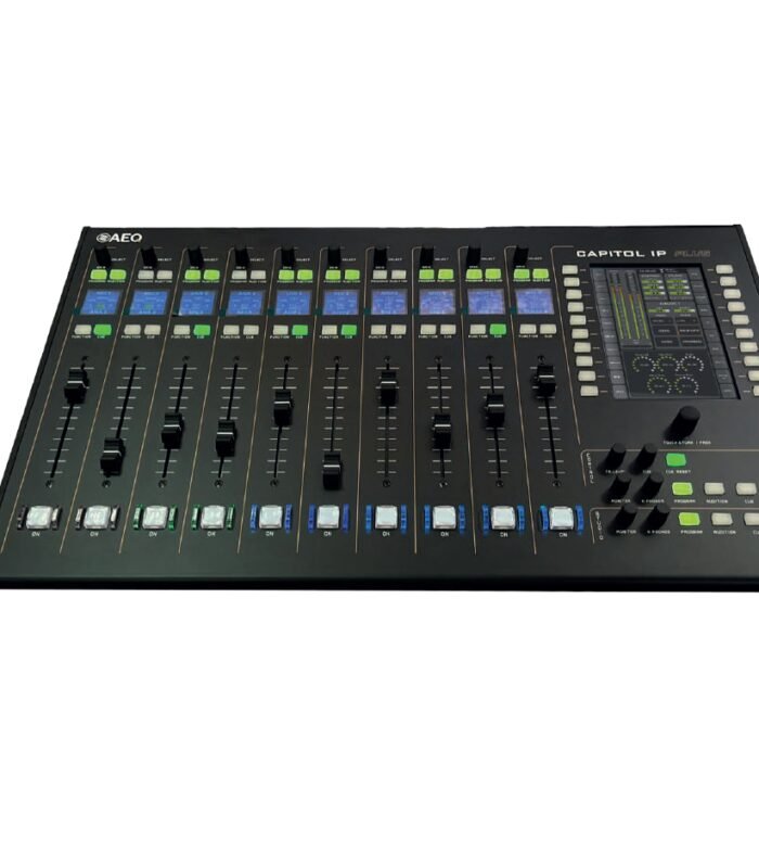 Console de Áudio Digital IP para Rádio - AEQ Capitol IP Plus