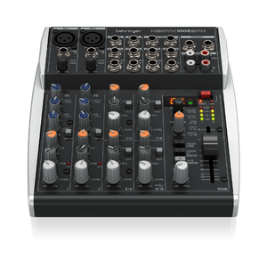 Mesa de som compacta USB streaming Behringer XENYX 1002SFX vista superior