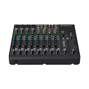 Mixer de Áudio Mackie 1202VLZ4 para estúdio de rádio profissional.