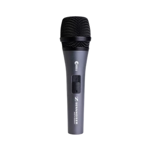 Microfone Sennheiser e 835-S Profissional com chave liga/desliga para estúdio e palco.