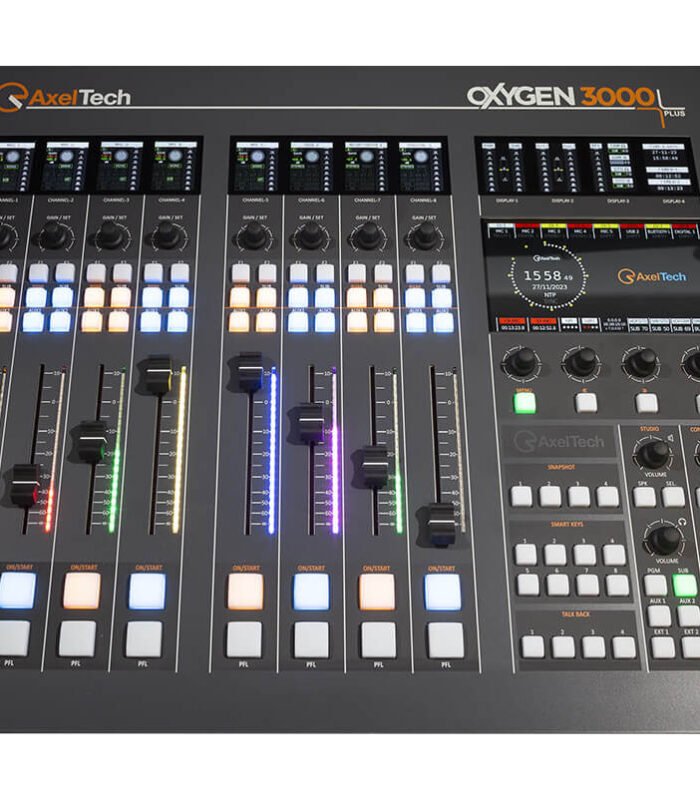 OXYGEN-3000-PLUS-Séries Console de transmissão digital AXEL
