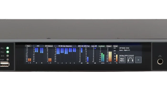 5950 FM & DAB+/HD Optimod Processador de Áudio FM Orban