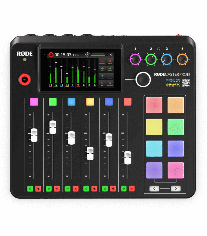 RØDECaster Pro II Estúdio de Produção de Áudio Integrado RODE