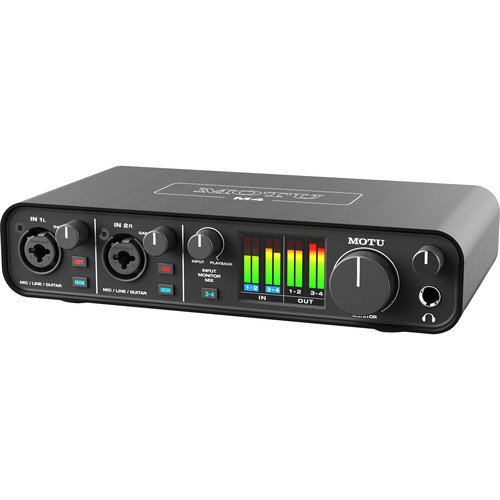M4 USB-C Audio-MIDI Interface de Áudio MOTU