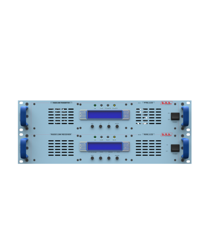 PTRL/RXRL-LCD – LINK UHF 940-960 MHz SINTETIZADO 1PP, 10w – RVR