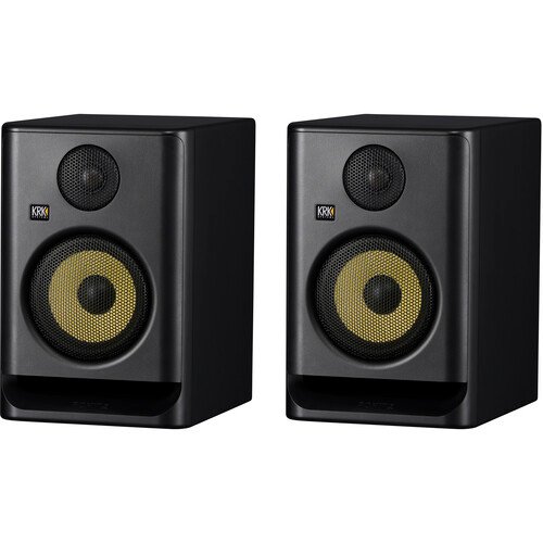 ROKIT 5 G5 Monitor de estúdio ativo de 2 vias de 5" (preto, par) KRK