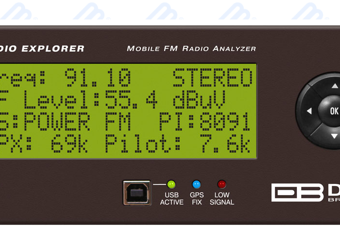 DEVA Broadcast Radio Explorer - Mobile FM Radio Analyzer RE1-FM