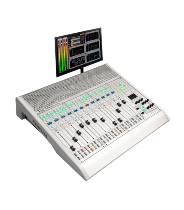 Console de mixagem digital IP AEQ FORUM IP / FORUM IP SPLIT para broadcast