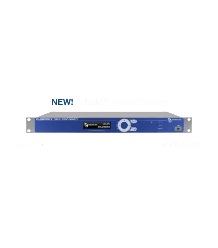 Audemat RDS Encoder codificador RDS profissional