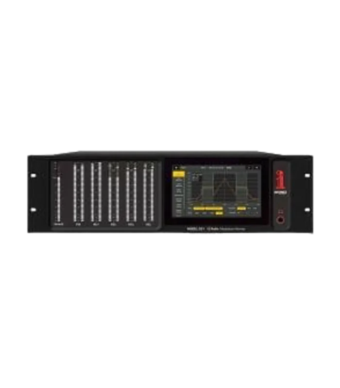 Inovonics 551 HD Modulation Monitor com tela touch de 7 polegadas