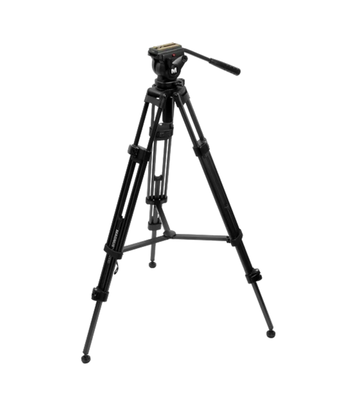 Tripé Magnus VT-4000 em alumínio anodizado para câmeras e vídeo