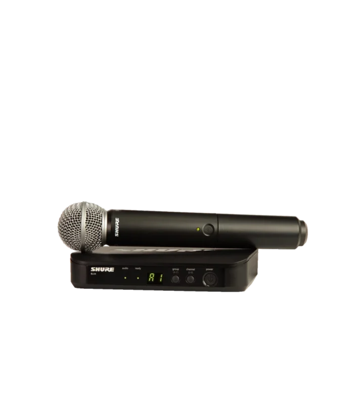 Sistema microfone sem fio Shure BLX