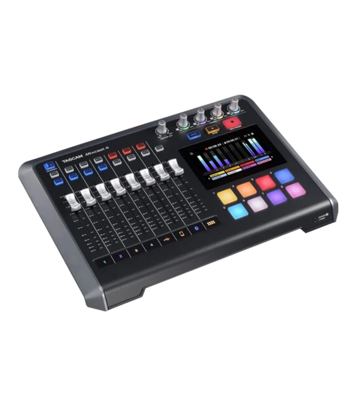 TASCAM Mixcast 4 mixer gravador interface USB